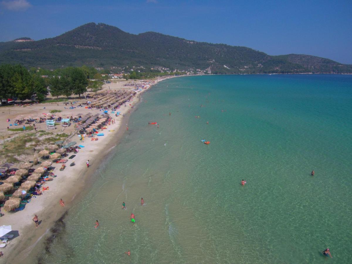 Porto Thassos Apartments & Studios สกาลา โปเตมิอัส ภายนอก รูปภาพ