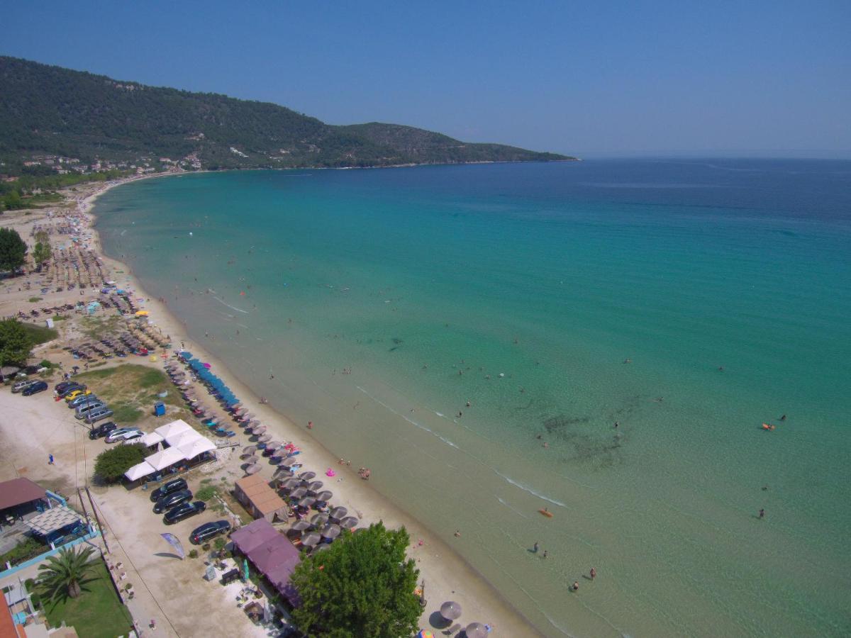 Porto Thassos Apartments & Studios สกาลา โปเตมิอัส ภายนอก รูปภาพ