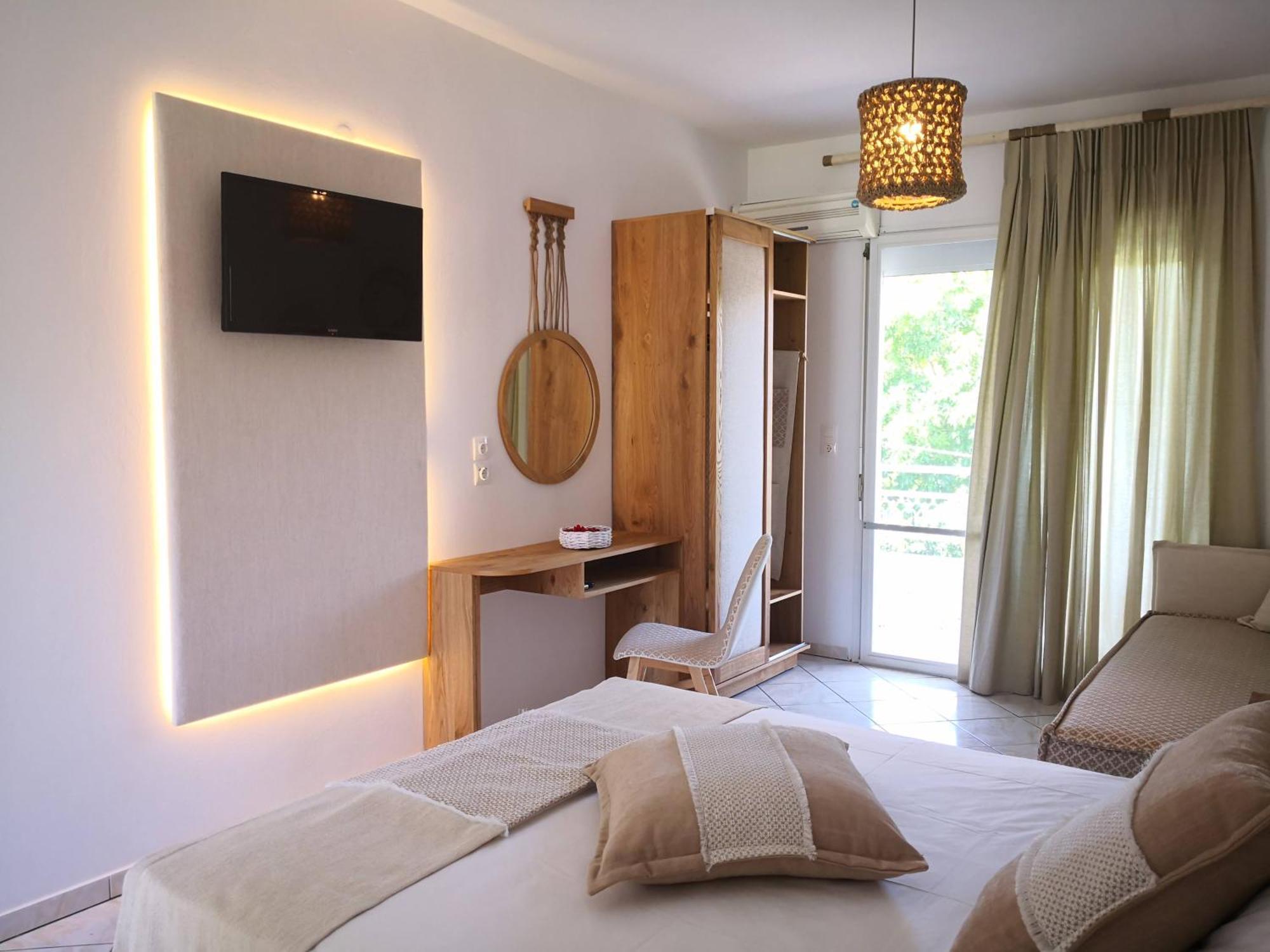 Porto Thassos Apartments & Studios สกาลา โปเตมิอัส ภายนอก รูปภาพ