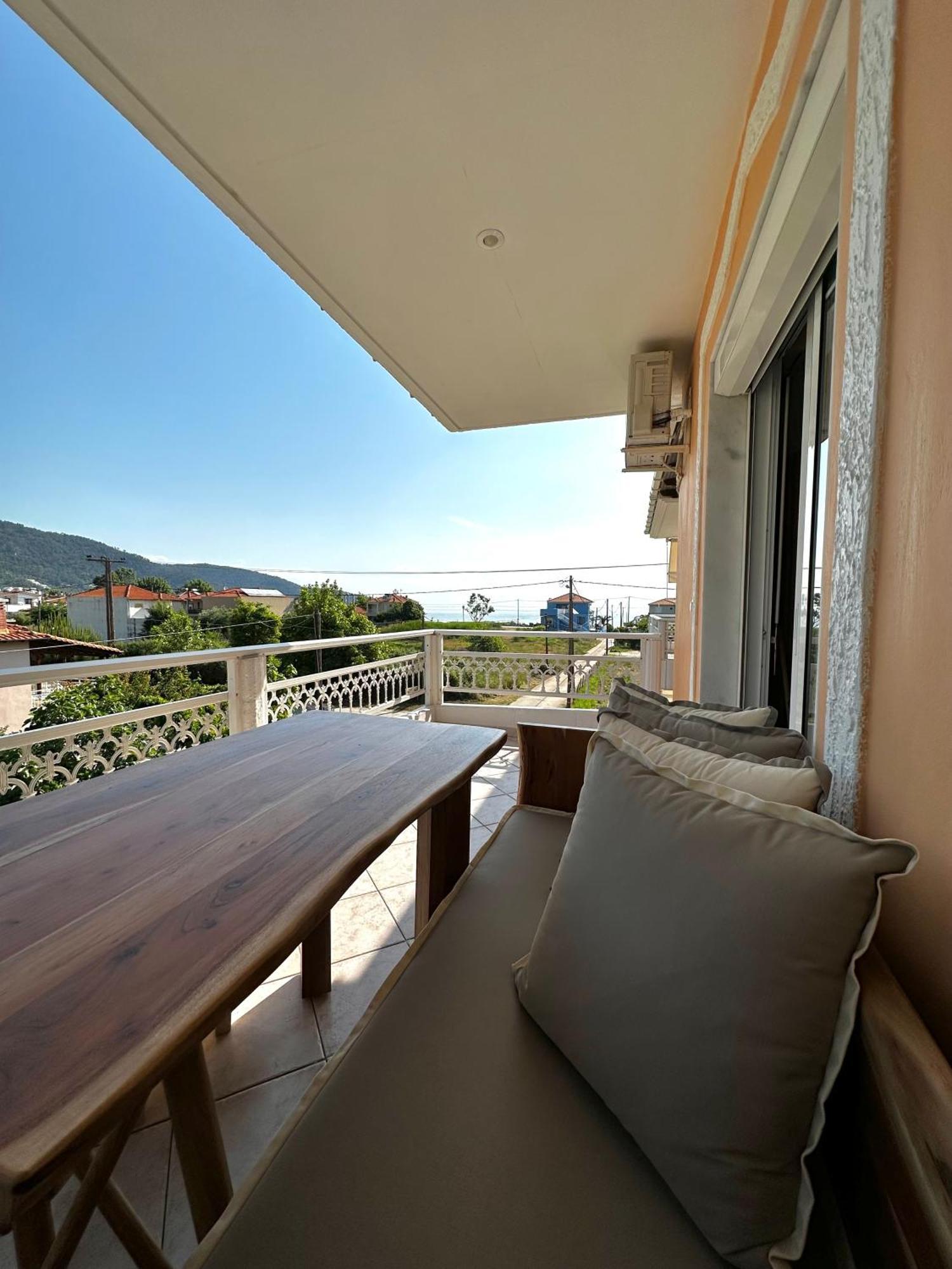 Porto Thassos Apartments & Studios สกาลา โปเตมิอัส ภายนอก รูปภาพ