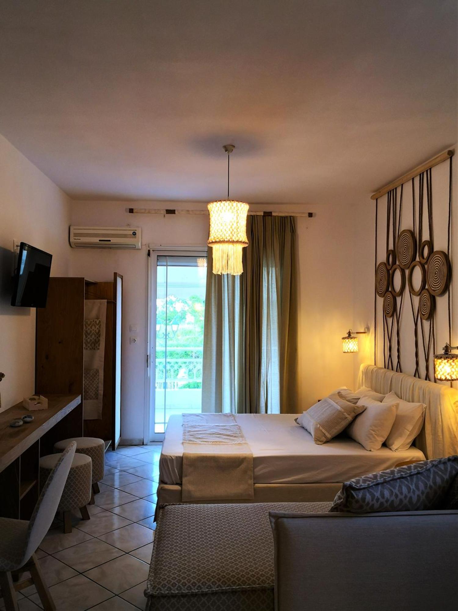 Porto Thassos Apartments & Studios สกาลา โปเตมิอัส ห้อง รูปภาพ
