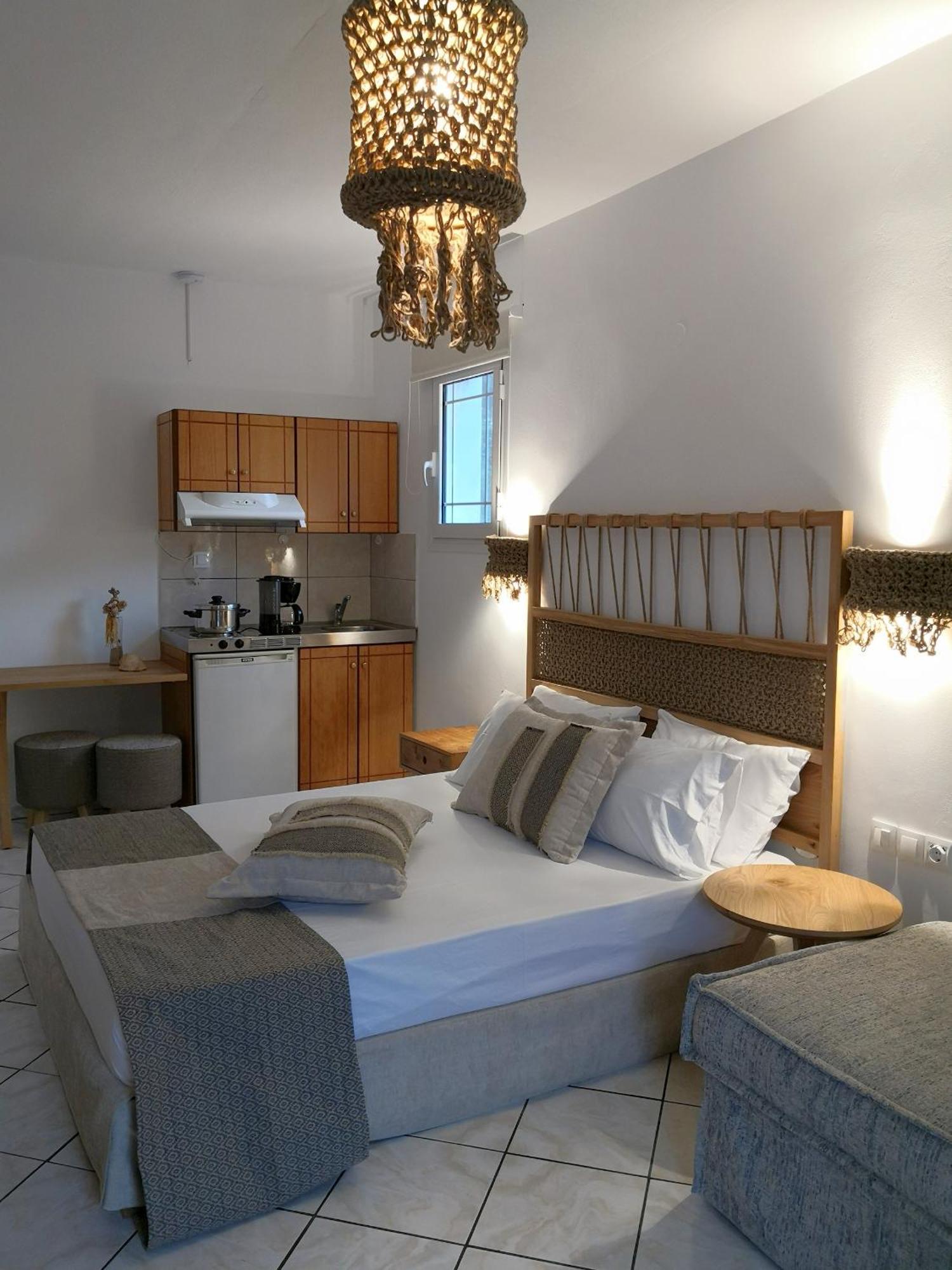 Porto Thassos Apartments & Studios สกาลา โปเตมิอัส ห้อง รูปภาพ