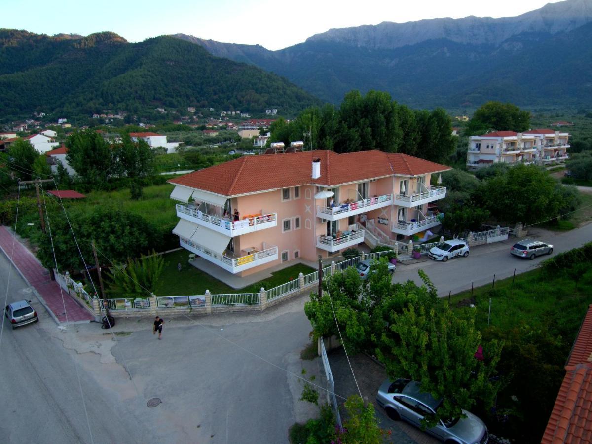 Porto Thassos Apartments & Studios สกาลา โปเตมิอัส ภายนอก รูปภาพ