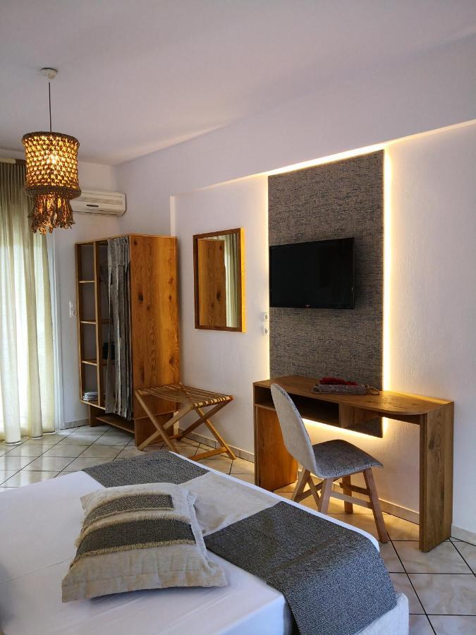 Porto Thassos Apartments & Studios สกาลา โปเตมิอัส ภายนอก รูปภาพ